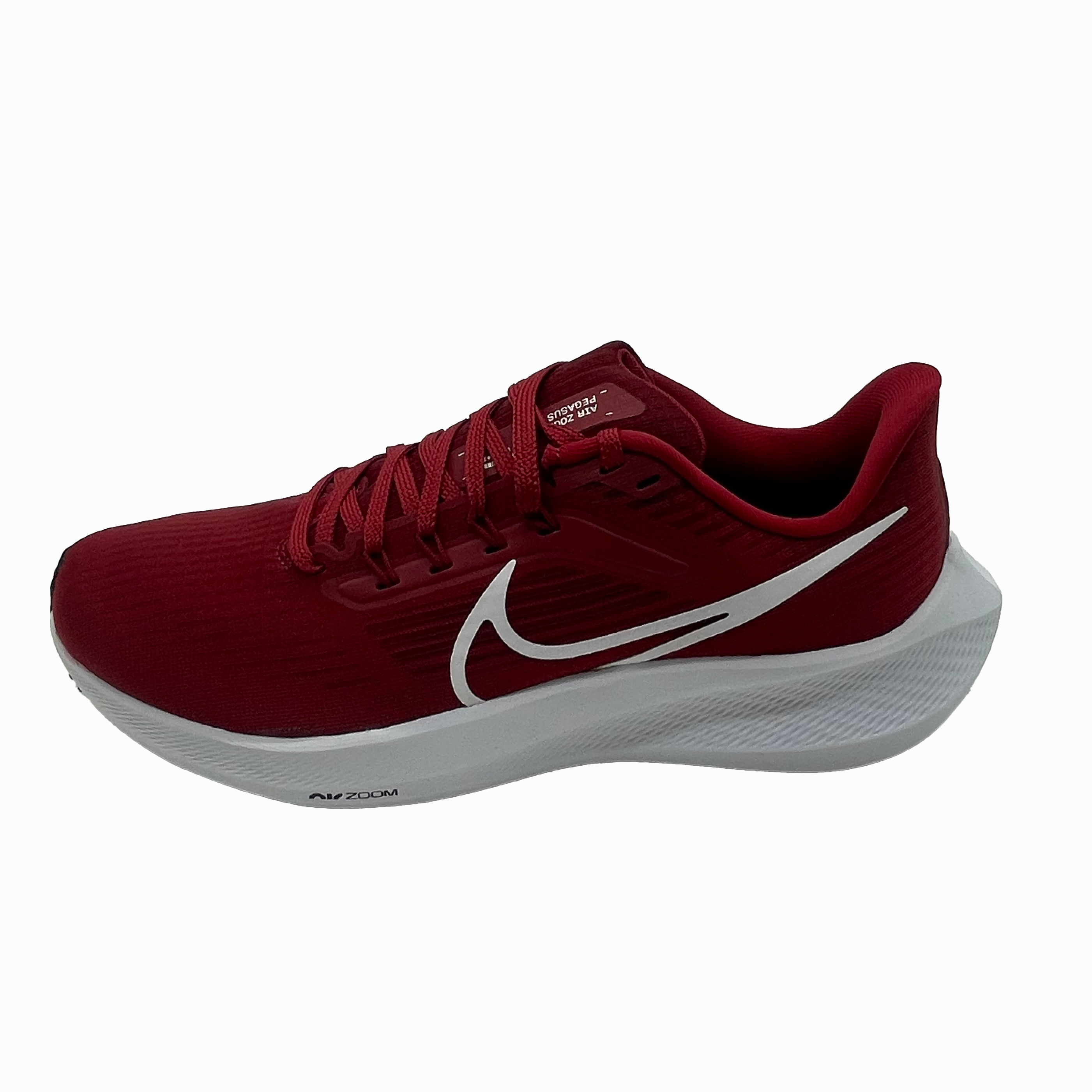 Nike - Chaussures de course Air Zoom Pegasus 39 pour homme (Cramoisi/Blanc)